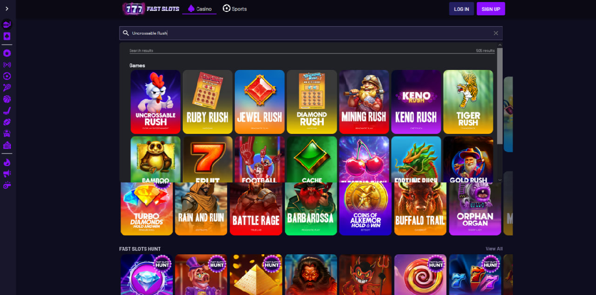 Bônus de boas-vindas no Fast Slots