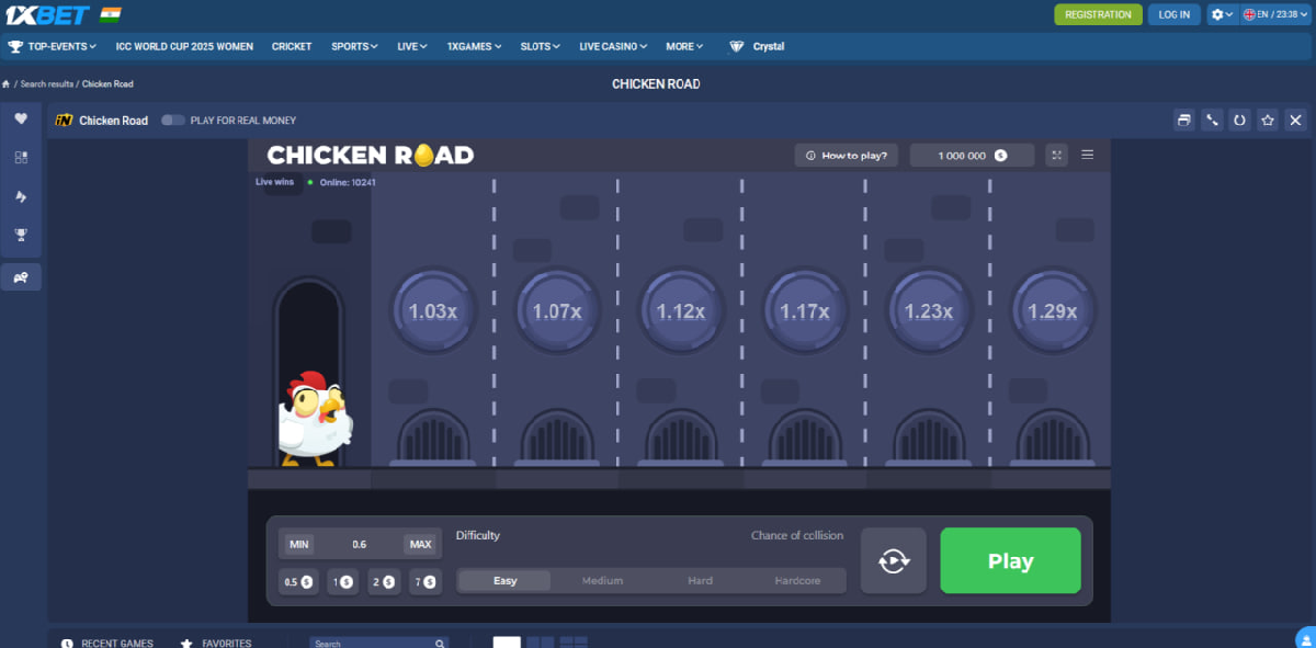 Bônus de 120% e promoções aplicáveis ao Chicken Road no 1xBet