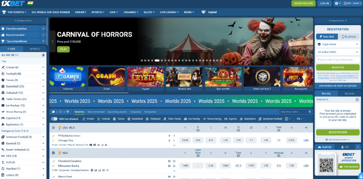 Interface do Chicken Road no 1xBet com níveis de dificuldade e multiplicadores