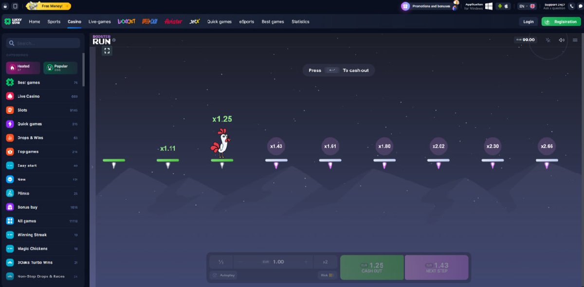 Como jogar o Chicken Cross the Road game passo a passo