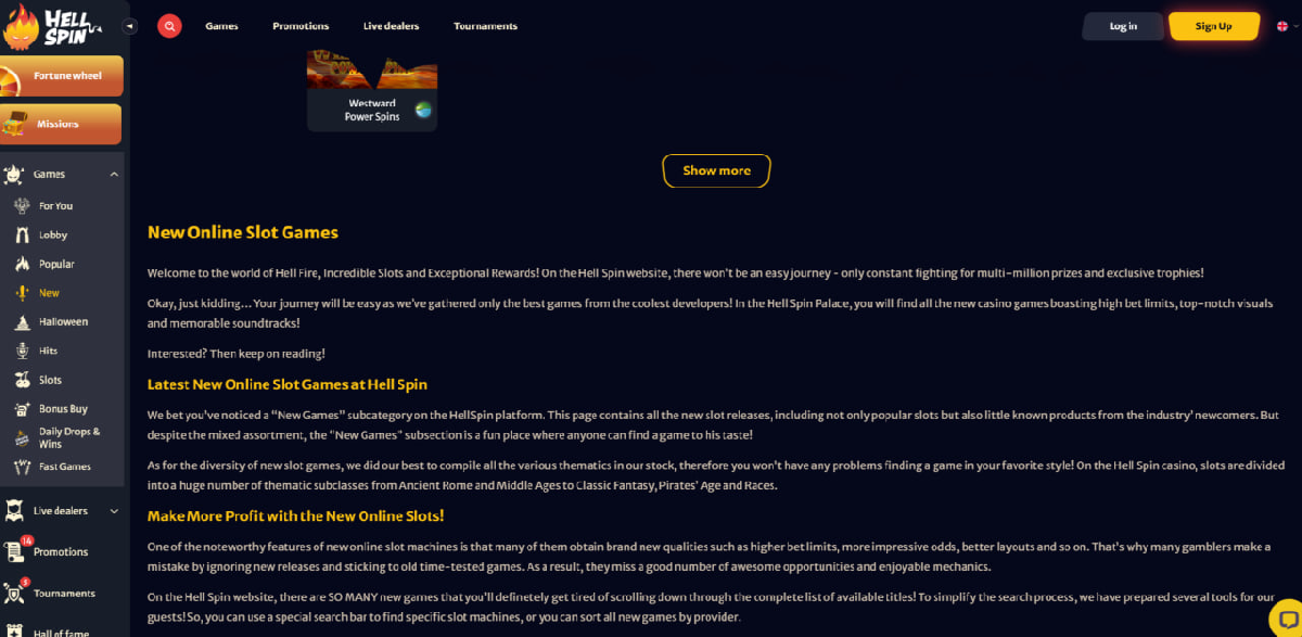 Bônus e promoções para jogadores de crash no Hellspin casino