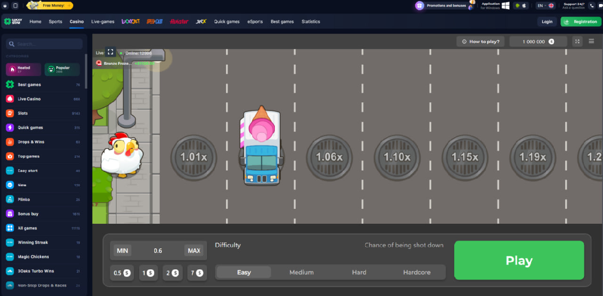 Principais vantagens do Chicken Road demo